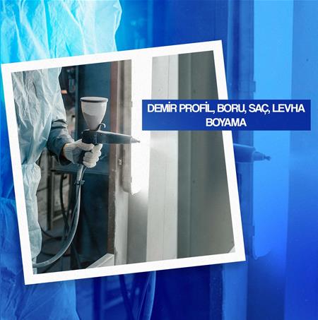Demir Profil, Boru Saç Levha Boyama